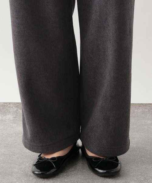 GLOBAL WORK Smile Seed Store(グローバルワーク スマイルシードストア)の「起毛カットコールパンツ/212317(その他パンツ・レディース・アイボリー/ブルー系その他4/チャコール・MEDIUM/LARGE)」の21枚目の写真