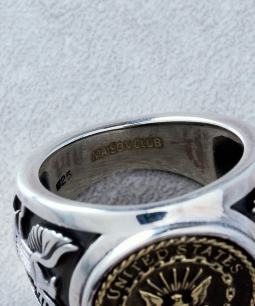 セール】【MAISON CLUB】U.S.AIRFORCE Ring TYPE-2 / Silver925/エア
