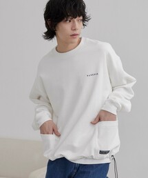 <PARKNIK>ガーデンポケットクルーネックスウェット