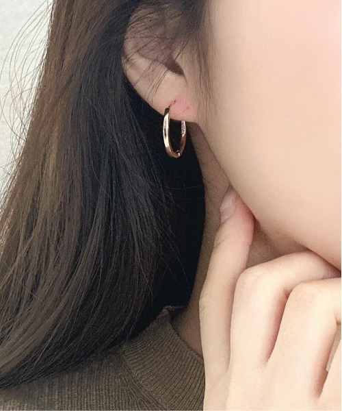Burner(バーナー)の「【OKUOKU 0909】ミドルフープ ピアス 両耳用 oku-pierce-743484532584-7 Nn【RBTS】(ピアス(両耳用)・レディース・ゴールド/シルバー/ゴールド系・FREE)」の3枚目の写真