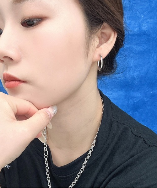 Burner(バーナー)の「【OKUOKU 0909】ミドルフープ ピアス 両耳用 oku-pierce-743484532584-7 Nn【RBTS】(ピアス(両耳用)・レディース・ゴールド/シルバー/ゴールド系・FREE)」の12枚目の写真