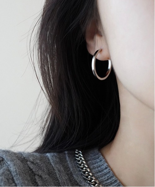 Burner(バーナー)の「【OKUOKU 0909】ミドルフープ ピアス 両耳用 oku-pierce-743484532584-7 Nn【RBTS】(ピアス(両耳用)・レディース・ゴールド/シルバー/ゴールド系・FREE)」の21枚目の写真