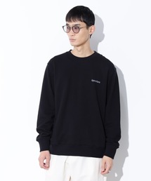 Apo(s)tureロゴクルーネックスウェット