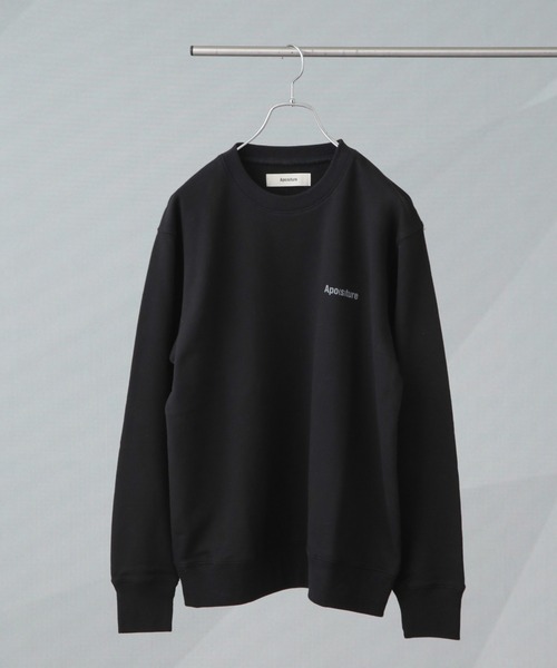 Apo(s)tureロゴクルーネックスウェット（スウェット）｜Apo(s)ture（ア