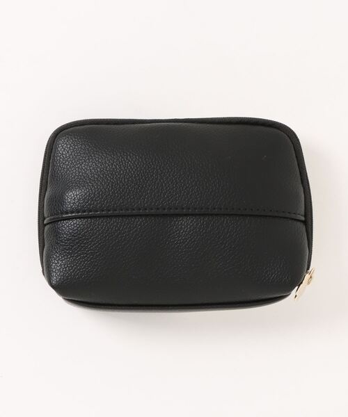 【国内発送】MARYQUANT バイカラーデイジーロゴティッシュケース バイカラーデイジーロゴ スクエアティッシュケース（ブラック