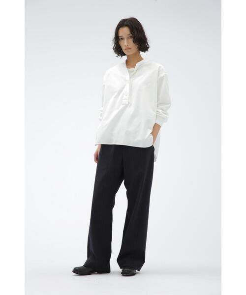 MARGARET HOWELL(マーガレットハウエル)の「FINE COTTON POPLIN(シャツ/ブラウス・レディース・ホワイト・2/1)」の12枚目の写真