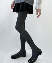 Nia | Nia(ニア)/レースデザイン コットンタイツ(タイツ/ストッキング)