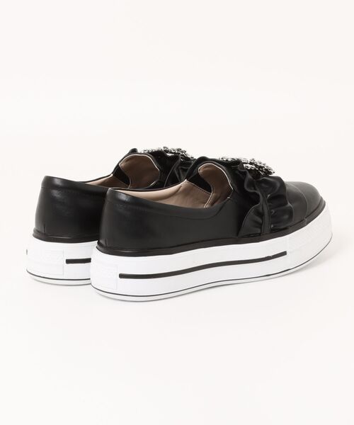 DONOBAN(ドノバン)の「ビジュープラットフォームスニーカー(スニーカー・レディース・ブラック/ホワイト・35/39/38/37/36)」の13枚目の写真