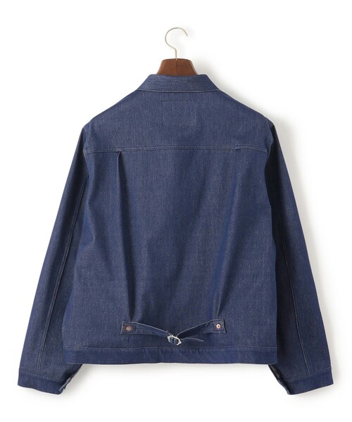 J.PRESS(ジェイプレス)の「【KANEMASA JERSEY】ジャージー デニムジャケット(デニムジャケット・メンズ・ブルー系・LARGE/MEDIUM/SMALL/X-LARGE)」の7枚目の写真