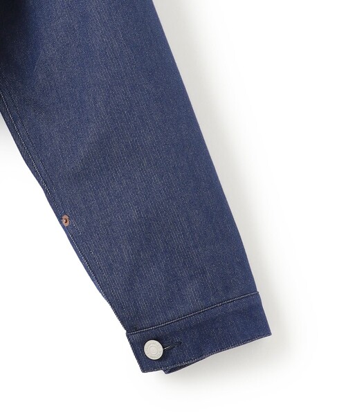 J.PRESS(ジェイプレス)の「【KANEMASA JERSEY】ジャージー デニムジャケット(デニムジャケット・メンズ・ブルー系・LARGE/MEDIUM/SMALL/X-LARGE)」の9枚目の写真