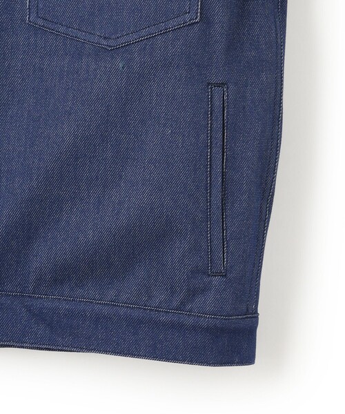 J.PRESS(ジェイプレス)の「【KANEMASA JERSEY】ジャージー デニムジャケット(デニムジャケット・メンズ・ブルー系・LARGE/MEDIUM/SMALL/X-LARGE)」の11枚目の写真
