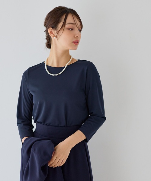 セール】【T.P.O/冠婚葬祭】七分袖カットソー320744（Tシャツ