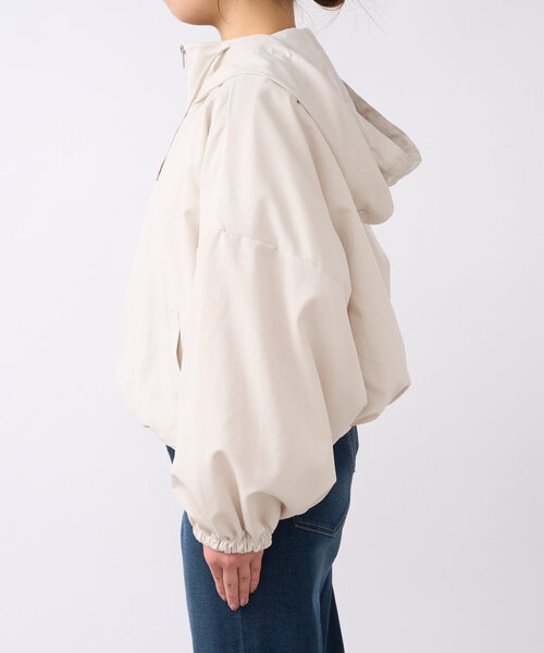 un dix cors（アンディコール）の「フード付きショートマンパ（マウンテンパーカー・レディース・アイボリー/カーキ/ブラック・FREE）」の14枚目の写真