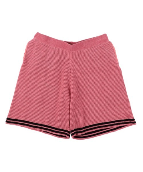 PHINGERIN（フィンガリン）の「PHINGERIN CORDY KNIT SHORTS (PD-251-KN-031)（その他パンツ・メンズ・ピンク・MEDIUM/LARGE）」の2枚目の写真