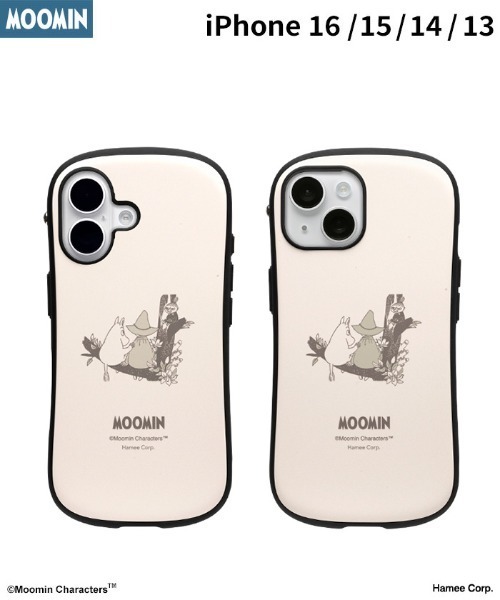 新品ミンクファースマホケース iPhone 16/15/14/13 専用 ムーミン iFace First Class MagSynq