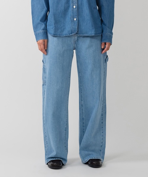 Levi's(リーバイス)の「Levi's/リーバイス BLUETAB(TM) カーペンターパンツ ライトインディゴ(デニムパンツ・レディース・インディゴブルー・28inch/27inch/26inch/25inch/24inch/23inch)」の21枚目の写真