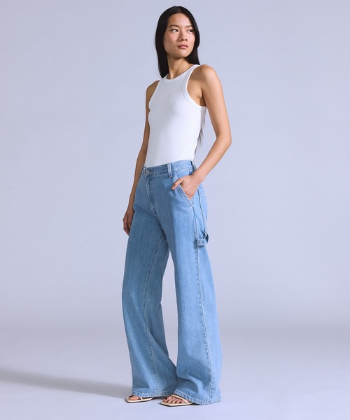 Levi's(リーバイス)の「Levi's/リーバイス BLUETAB(TM) カーペンターパンツ ライトインディゴ(デニムパンツ・レディース・インディゴブルー・28inch/27inch/26inch/25inch/24inch/23inch)」の18枚目の写真