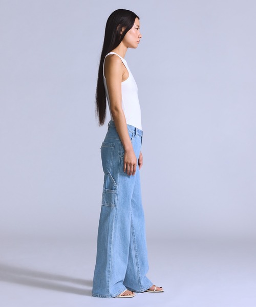 Levi's(リーバイス)の「Levi's/リーバイス BLUETAB(TM) カーペンターパンツ ライトインディゴ(デニムパンツ・レディース・インディゴブルー・28inch/27inch/26inch/25inch/24inch/23inch)」の19枚目の写真