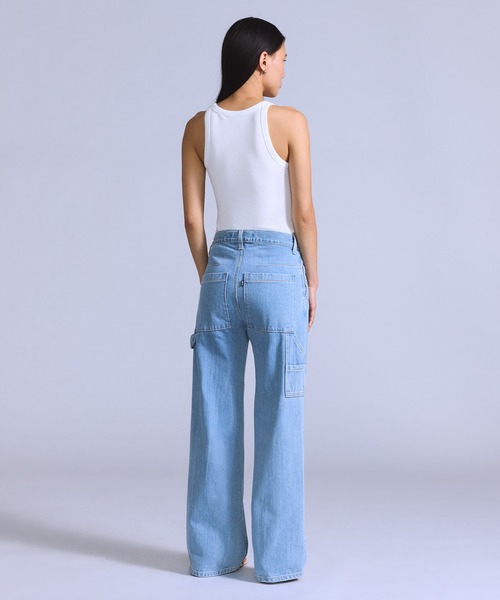 Levi's(リーバイス)の「Levi's/リーバイス BLUETAB(TM) カーペンターパンツ ライトインディゴ(デニムパンツ・レディース・インディゴブルー・28inch/27inch/26inch/25inch/24inch/23inch)」の20枚目の写真