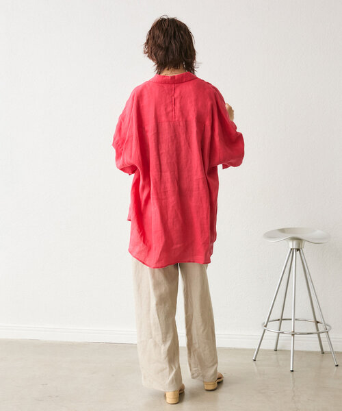 セール】【ベストセラー/7色展開/夏まで活躍】リネンワイド