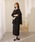 LAULEN�i���[�����j�́uopenwork knit skirt set /�������҂� �؂�ւ� �����O �j�b�g �X�J�[�g 2�_ �Z�b�g�i�Z�b�g�A�b�v�j�v�b�u���b�N