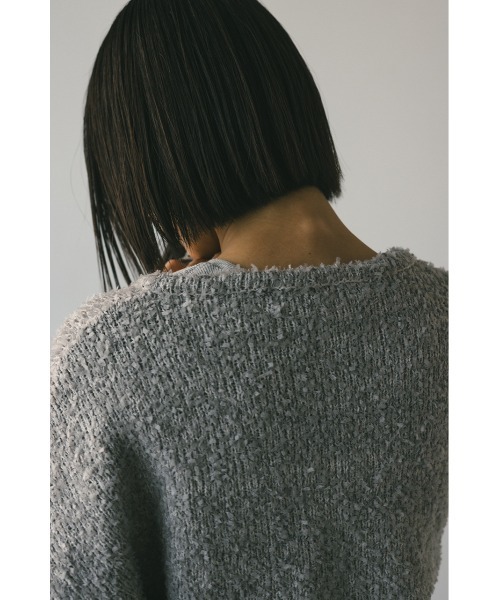 STYLEMIXER テープヤーンニットカーデ STYLEMIXER テープヤーンニットカーデ ORG -ファッション通販