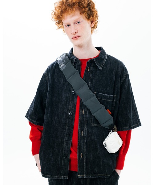 Topologie（トポロジー）の「Mini Utility Sacoche ミニユーティリティサコッシュ  【バッグ単体】（ショルダーバッグ・レディース・ベージュ/モスグリーン/ホワイト/ブラック/カーキ/シルバー/ブラック系その他/ミント・ONE SIZE）」の17枚目の写真