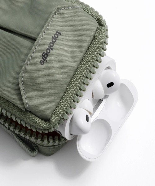 Topologie（トポロジー）の「Mini Utility Sacoche ミニユーティリティサコッシュ  【バッグ単体】（ショルダーバッグ・レディース・ベージュ/モスグリーン/ホワイト/ブラック/カーキ/シルバー/ブラック系その他/ミント・ONE SIZE）」の20枚目の写真