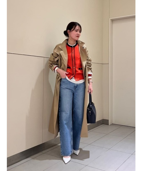 allureville(アルアバイル)の「◇オーバーラップスタンドコート(トレンチコート・レディース・ベージュ・2/1)」の13枚目の写真