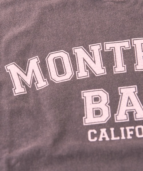 CUBE SUGAR（キューブシュガー）の「パウダー加工異素材切替裾ドロストプルオーバー（Tシャツ/カットソー・レディース・マルチ/スミクロ/サックスブルー/カーキ/レッド・M）」の13枚目の写真