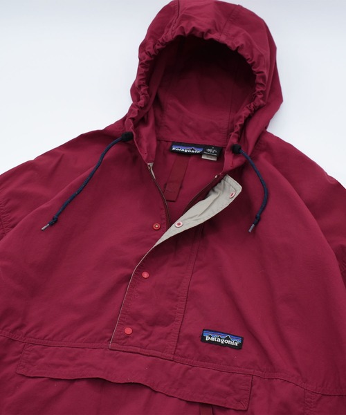patagonia(パタゴニア)の「【ヴィンテージ古着】90’s Patagonia アノラックパーカー USA製(マウンテンパーカー・メンズ・レッド・LARGE)」の10枚目の写真
