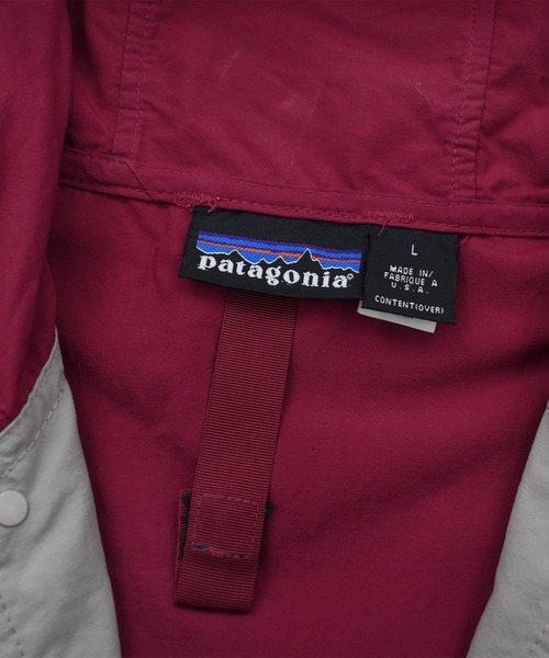 patagonia(パタゴニア)の「【ヴィンテージ古着】90’s Patagonia アノラックパーカー USA製(マウンテンパーカー・メンズ・レッド・LARGE)」の7枚目の写真