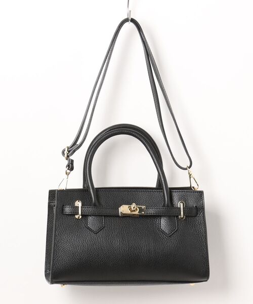 AULENTTI(オウレンティ)の「【AULENTTI(オーレンティ)】TOTE BAG SMALL(トートバッグ・レディース・ブラック/ダークブラウン・FREE)」の20枚目の写真