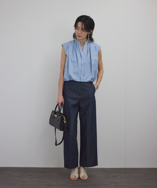 AULENTTI(オウレンティ)の「【AULENTTI(オーレンティ)】TOTE BAG SMALL(トートバッグ・レディース・ブラック/ダークブラウン・FREE)」の17枚目の写真