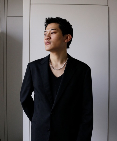 whoseA(フーシー)の「RollChainNecklace/ロールチェーンネックレス(ネックレス・メンズ・シルバー・FREE)」の12枚目の写真