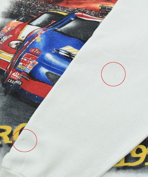 VINTAGE(ヴィンテージ)の「【ヴィンテージ古着】90’s DELTA “NASCAR TOUR 1998” レーシング スウェット USA製(スウェット・メンズ・ホワイト・X-LARGE)」の9枚目の写真