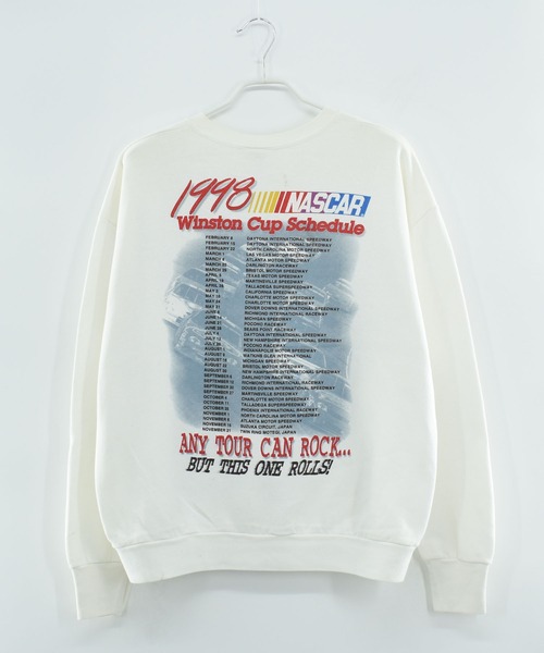 VINTAGE(ヴィンテージ)の「【ヴィンテージ古着】90’s DELTA “NASCAR TOUR 1998” レーシング スウェット USA製(スウェット・メンズ・ホワイト・X-LARGE)」の3枚目の写真