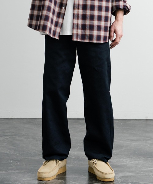 Rocky Monroe（ロッキーモンロー）の「ワイドツイストチノトラウザー（チノパンツ・メンズ・ベージュ/ブラック/ネイビー/モスグリーン・マルチサイズ）」の2枚目の写真