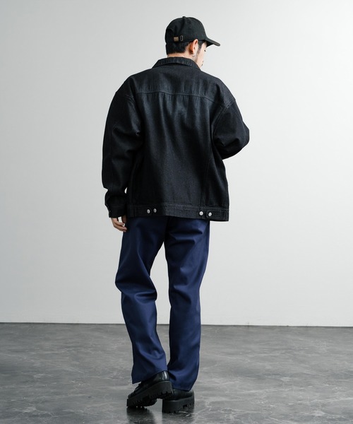 Rocky Monroe（ロッキーモンロー）の「ワイドツイストチノトラウザー（チノパンツ・メンズ・ベージュ/ブラック/ネイビー/モスグリーン・マルチサイズ）」の20枚目の写真