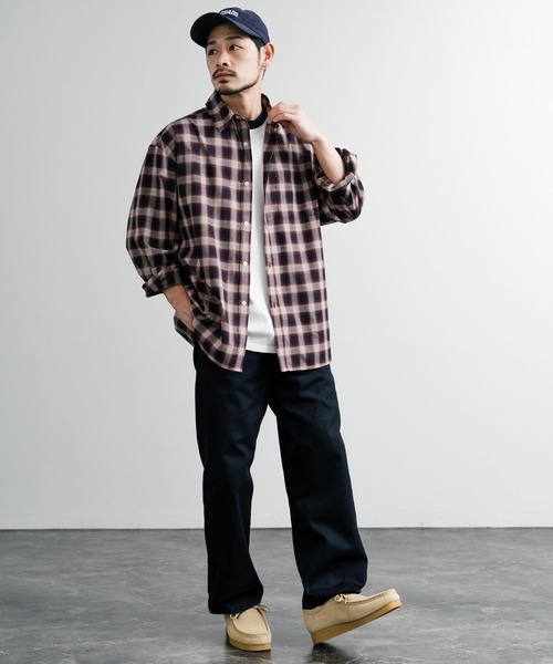 Rocky Monroe（ロッキーモンロー）の「ワイドツイストチノトラウザー（チノパンツ・メンズ・ベージュ/ブラック/ネイビー/モスグリーン・マルチサイズ）」の7枚目の写真