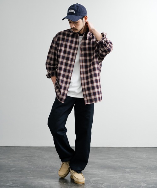 Rocky Monroe（ロッキーモンロー）の「ワイドツイストチノトラウザー（チノパンツ・メンズ・ベージュ/ブラック/ネイビー/モスグリーン・マルチサイズ）」の8枚目の写真