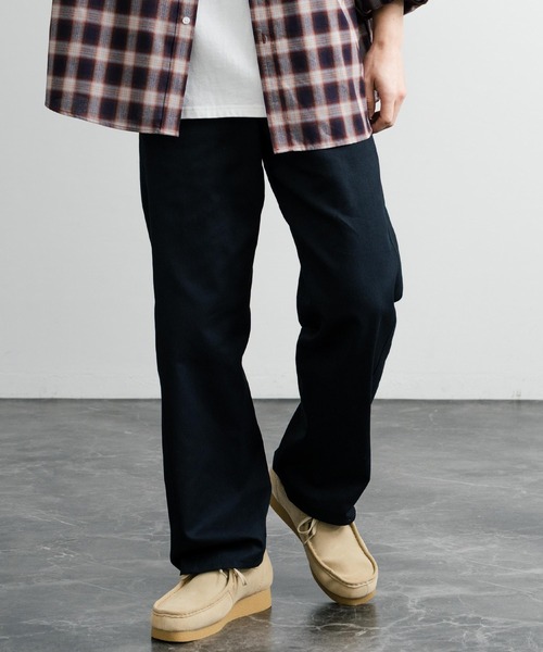 Rocky Monroe（ロッキーモンロー）の「ワイドツイストチノトラウザー（チノパンツ・メンズ・ベージュ/ブラック/ネイビー/モスグリーン・マルチサイズ）」の5枚目の写真
