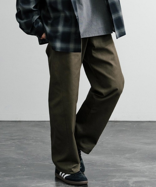 Rocky Monroe（ロッキーモンロー）の「ワイドツイストチノトラウザー（チノパンツ・メンズ・ベージュ/ブラック/ネイビー/モスグリーン・マルチサイズ）」の14枚目の写真