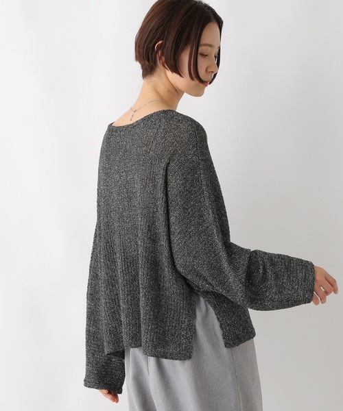 LEPSIM（レプシィム）の「5ゲージメッシュドルマンプルオーバー 243143