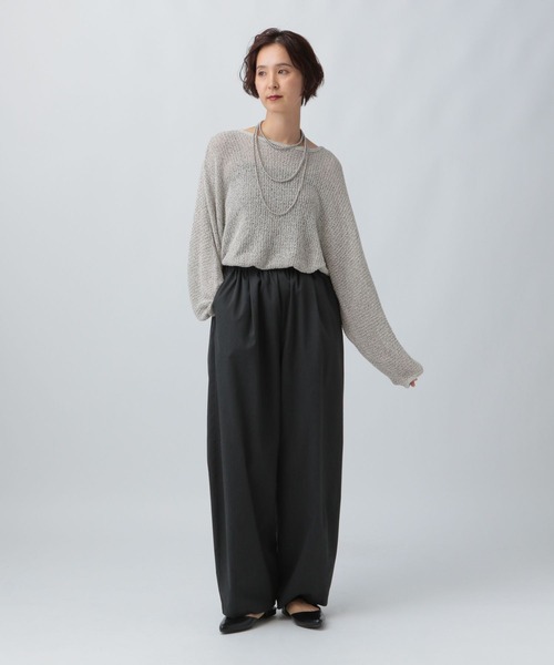 LEPSIM（レプシィム）の「5ゲージメッシュドルマンプルオーバー 243143