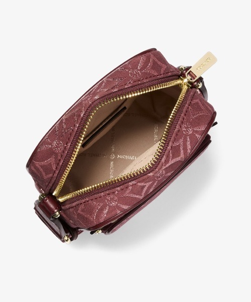 MICHAEL KORS(マイケルコース)の「JET SET ITEM メタリック ロゴ ジャカード クロスボディ ミディアム(ショルダーバッグ・レディース・レッド系その他・FREE)」の7枚目の写真