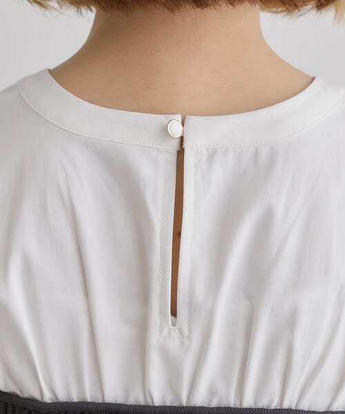 grove（グローブ）の「ニットビスチェドッキングシャツ（Tシャツ/カットソー・レディース・チャコールグレー/ネイビー・02/03/04/01/05）」の15枚目の写真