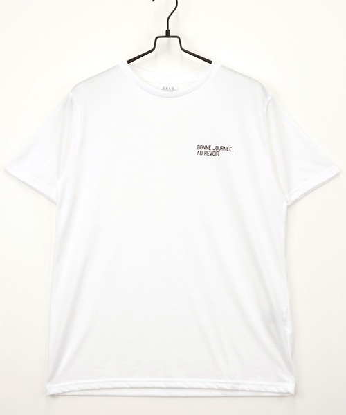 BAYBLO(ベイブロ)の「(GV)ミニロゴTシャツ 吸水速乾 UVカット(Tシャツ/カットソー・メンズ・オフホワイト/ブルー/ブラック系その他3/オリーブ/ブラック/グレイッシュベージュ/ブラック系その他2/サーモンピンク/ホワイト/スミクロ/ネイビー/ミント・M/L/LL)」の2枚目の写真