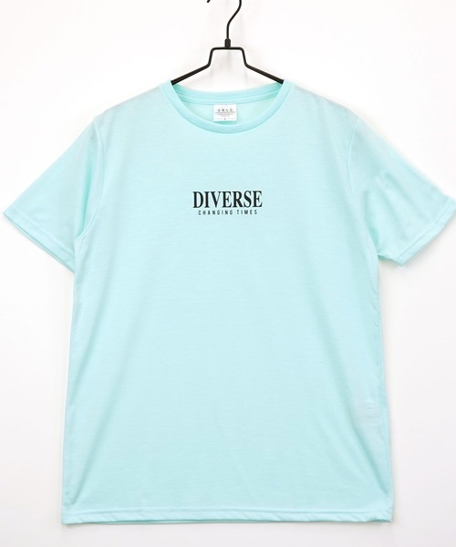 BAYBLO(ベイブロ)の「(GV)ミニロゴTシャツ 吸水速乾 UVカット(Tシャツ/カットソー・メンズ・オフホワイト/ブルー/ブラック系その他3/オリーブ/ブラック/グレイッシュベージュ/ブラック系その他2/サーモンピンク/ホワイト/スミクロ/ネイビー/ミント・M/L/LL)」の10枚目の写真