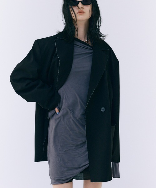 JOSE MOON（ジョゼムーン）の「LONG TOP/ロングトップ（Tシャツ/カットソー・レディース・ベージュ系その他/グリーン/ブラック/サックスブルー/グレー/イエロー系その他・FREE）」の11枚目の写真